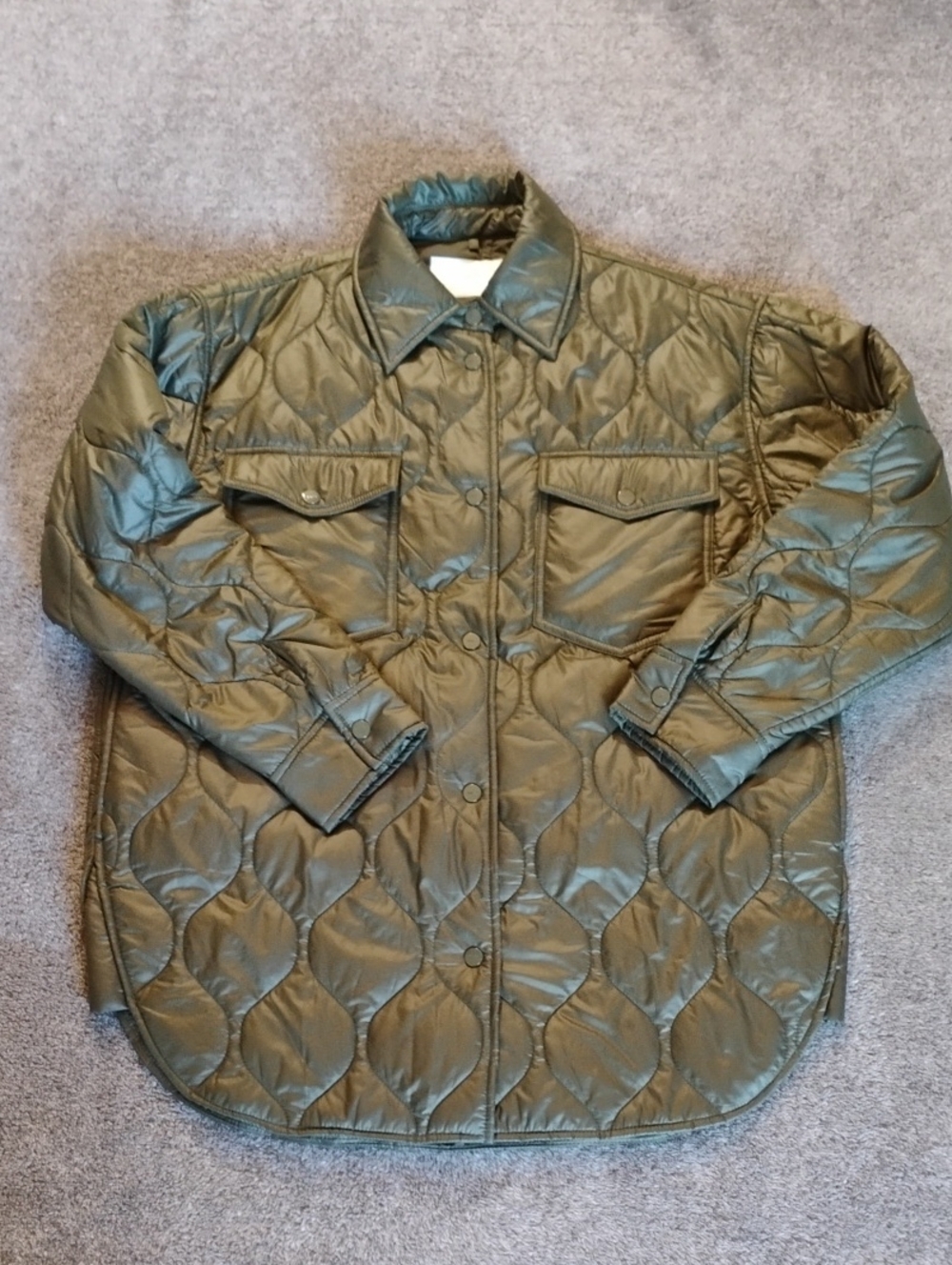 Mango Muuu Anorak Quilted Jacket